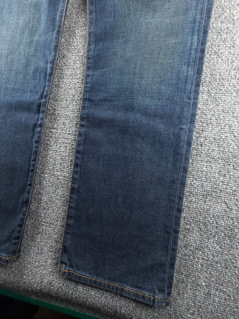 NWT Talbots Signature Straight Jeans 12/31 Dark Wash Denim Straight ACTL 34X31 - Picture 6 of 16